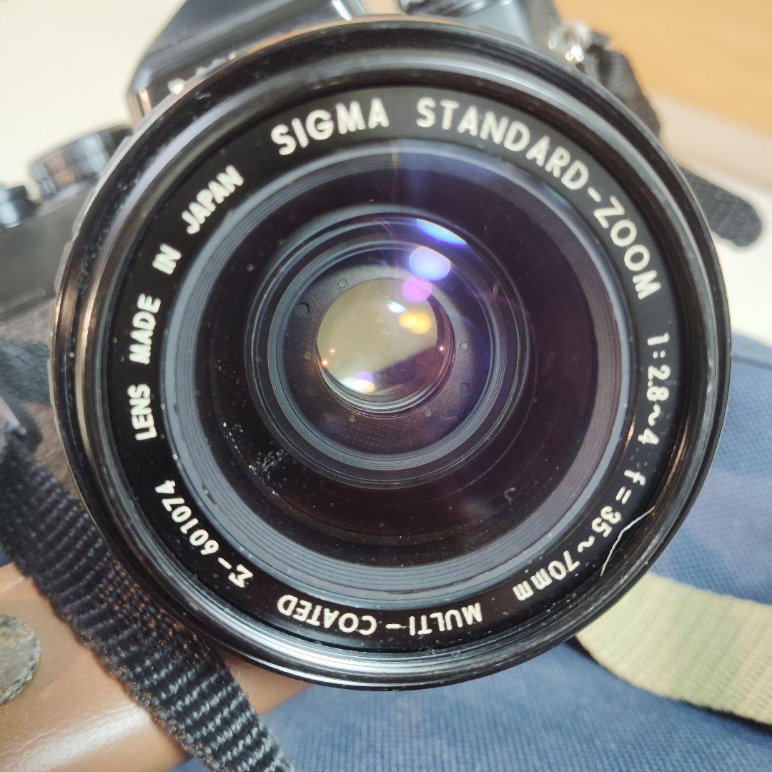 Nikon 一眼レフカメラ Sigmaレンズ付き