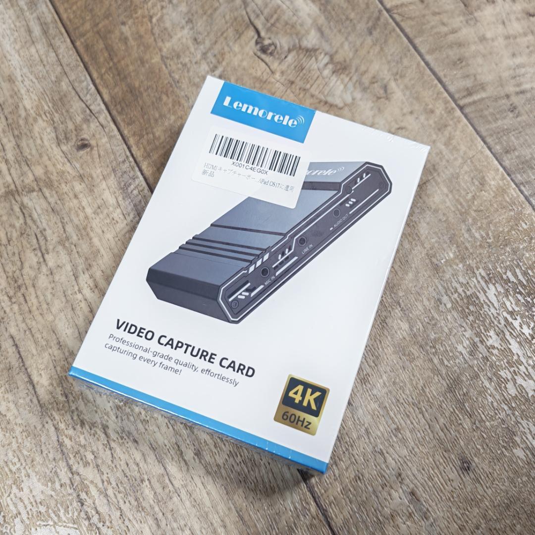 HDMI キャプチャーボード Switch2対応 4K＠60Hz パススルー