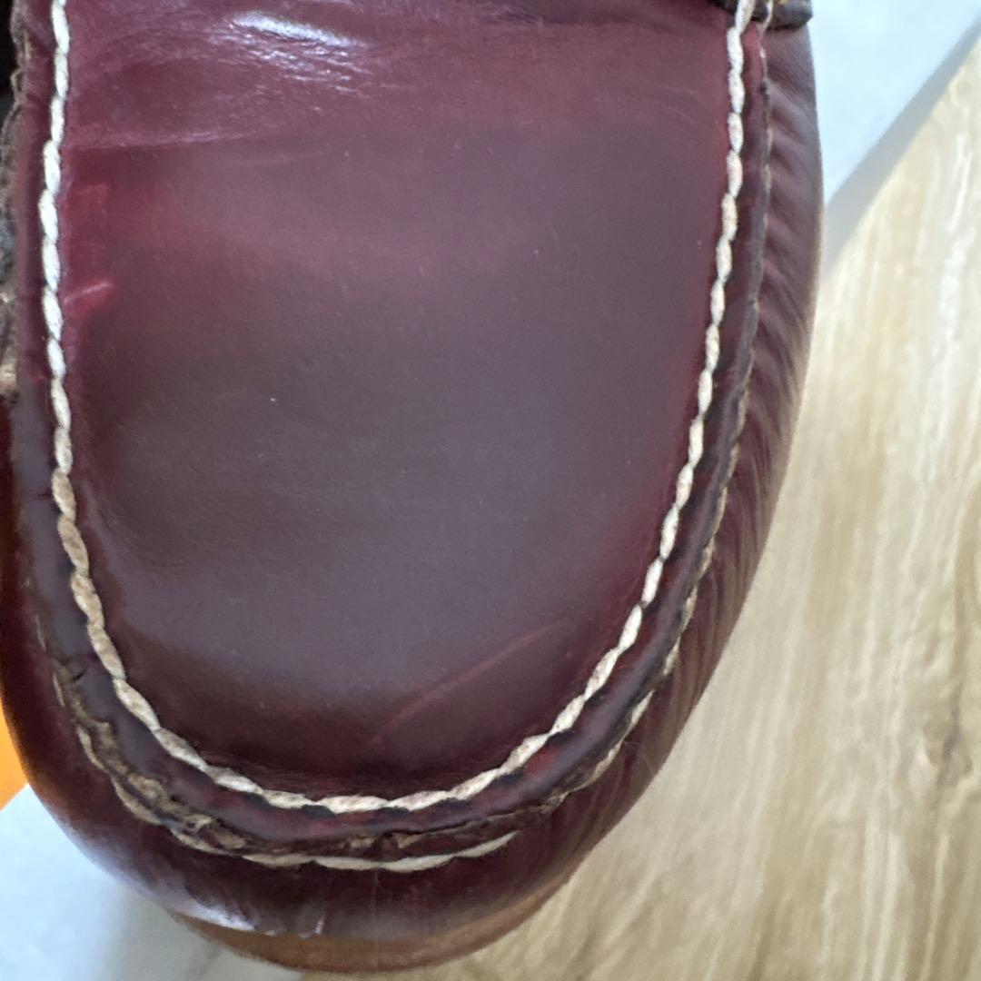 Timberland バーガンディ デッキシューズ3eye