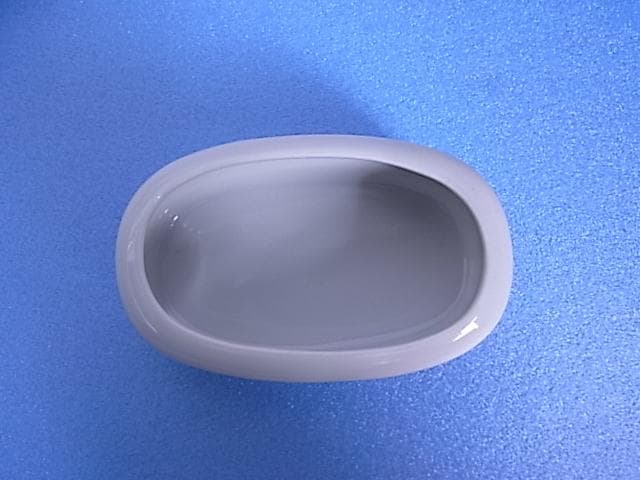 波千鳥　印判手　小物入れ　花器　明治　大正　戦前　小鳥　古民芸　染付　水盤　陶器