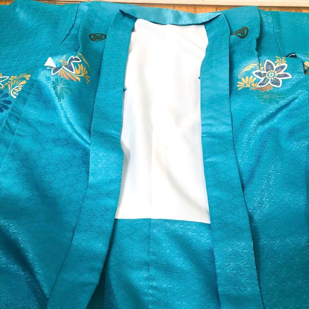 七五三　男の子‼️人気水色⭐︎兜金彩箔煌びやか極めてる⭐︎完全フルセット⭐︎袴金蘭未使用