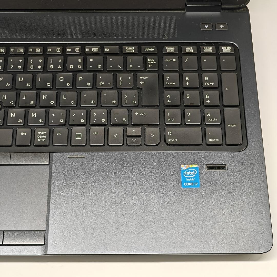 【HP】ZBOOK 爆速i7 新品SSD256GB 16GB ノートPC