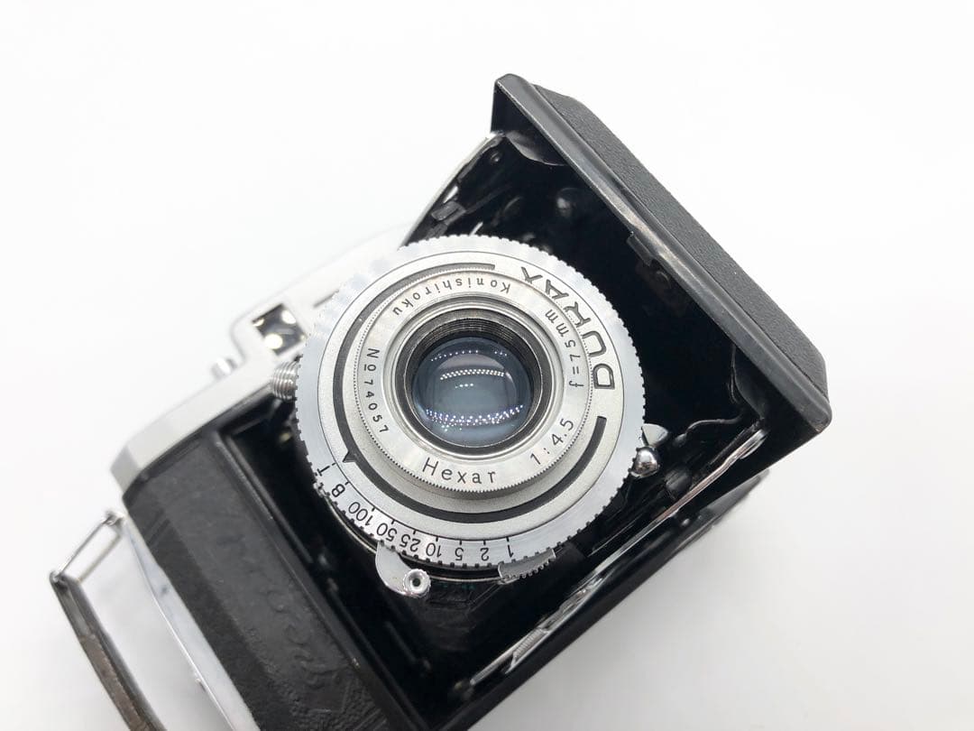 【完動品】Konica Pearl 蛇腹カメラ 動作確認済