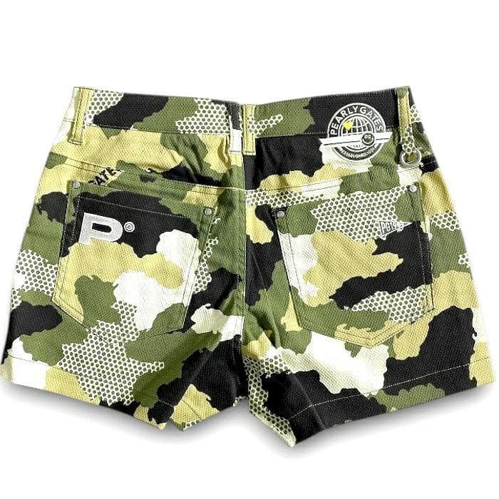 パーリーゲイツ ゴルフ TCドビー 迷彩柄 ストレッチ ショートパンツ 1