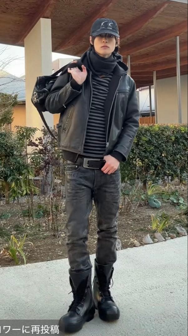 90s real leather shoulder bag 本革 Archive