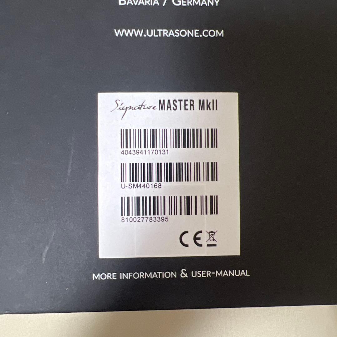 【未使用】Signature MASTER MkII ULTRASONE