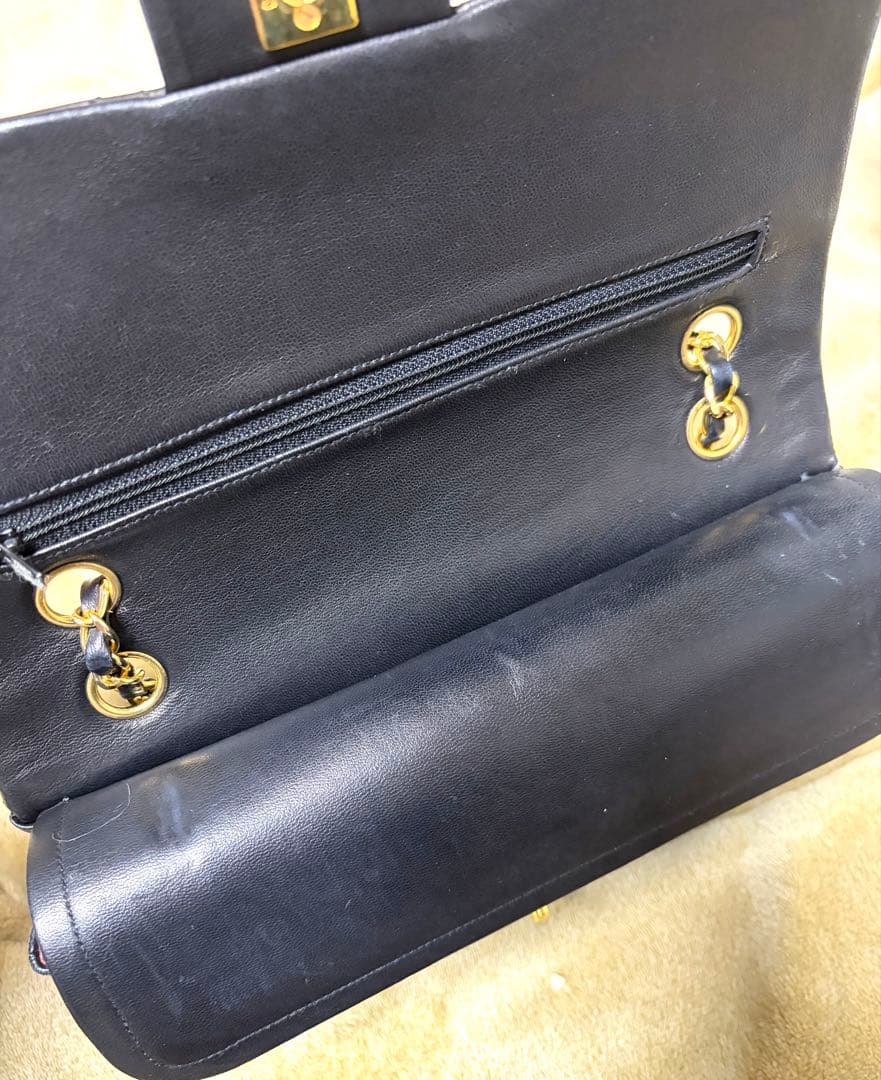 CHANEL シャネル マトラッセ 25 Wフラップ ショルダー