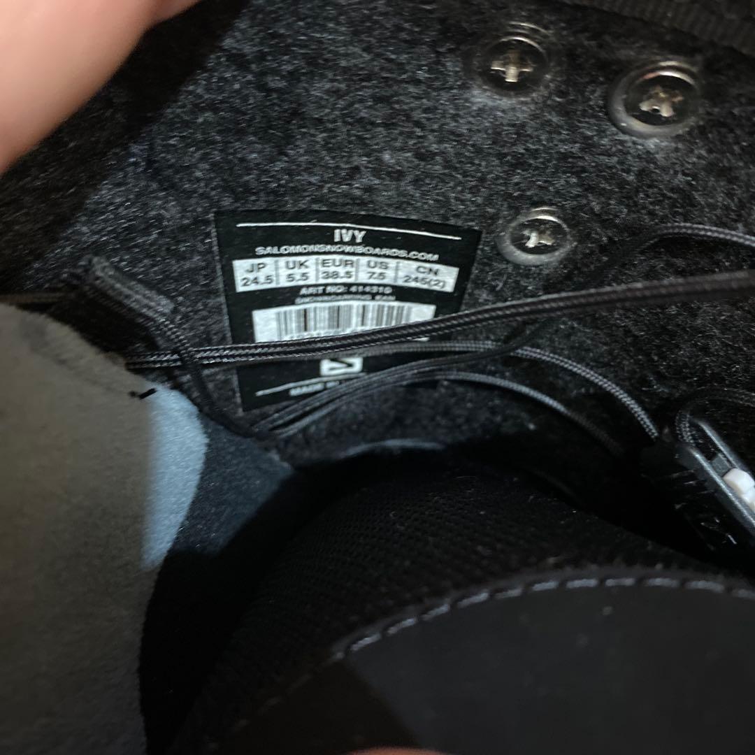 ★ SALOMON IVY サロモン　スノーボード　ブーツ　ボード靴　レディース