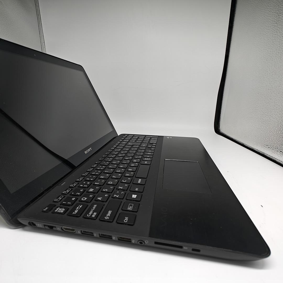 【VAIO】SVF 爆速i7 新品SSD256GB 8GB ブラックノートPC