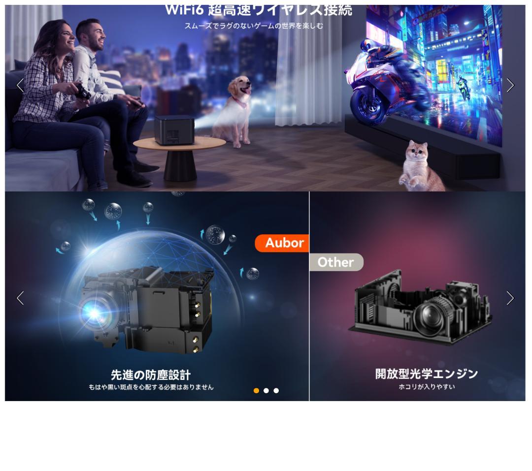 ⭕新品・未開封【プロジェクター 小型 15000lm 4K対応 】