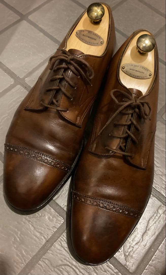 Edward Green ブラウン 8 1/2E 名作202 34730