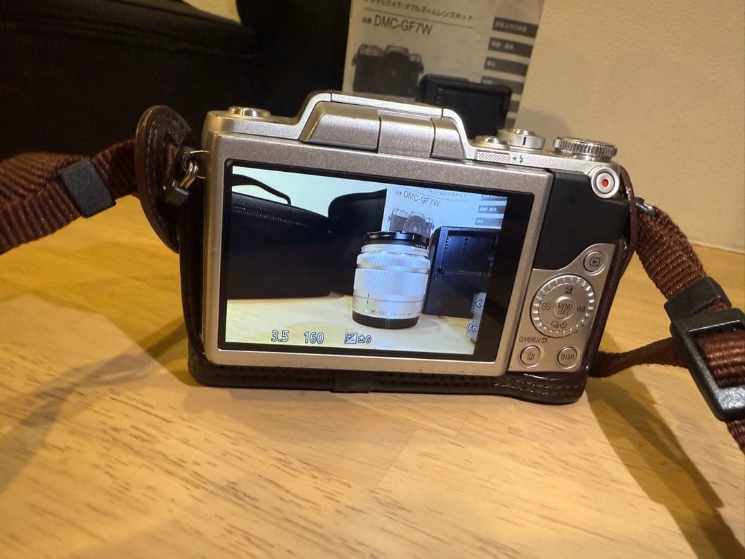 LUMIX dmc-gf7w Panasonic ミラーレス 写真Wi-Fi送信