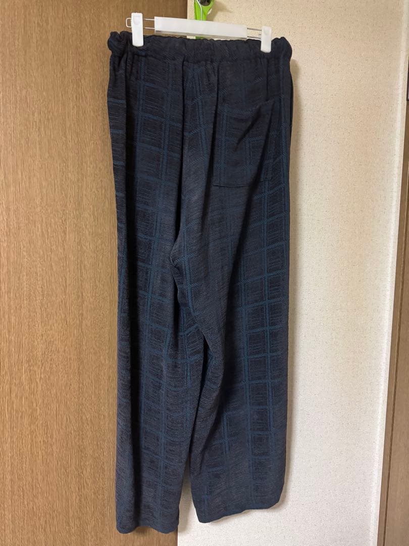 YOKE ジャガードプレイド　セットアップ