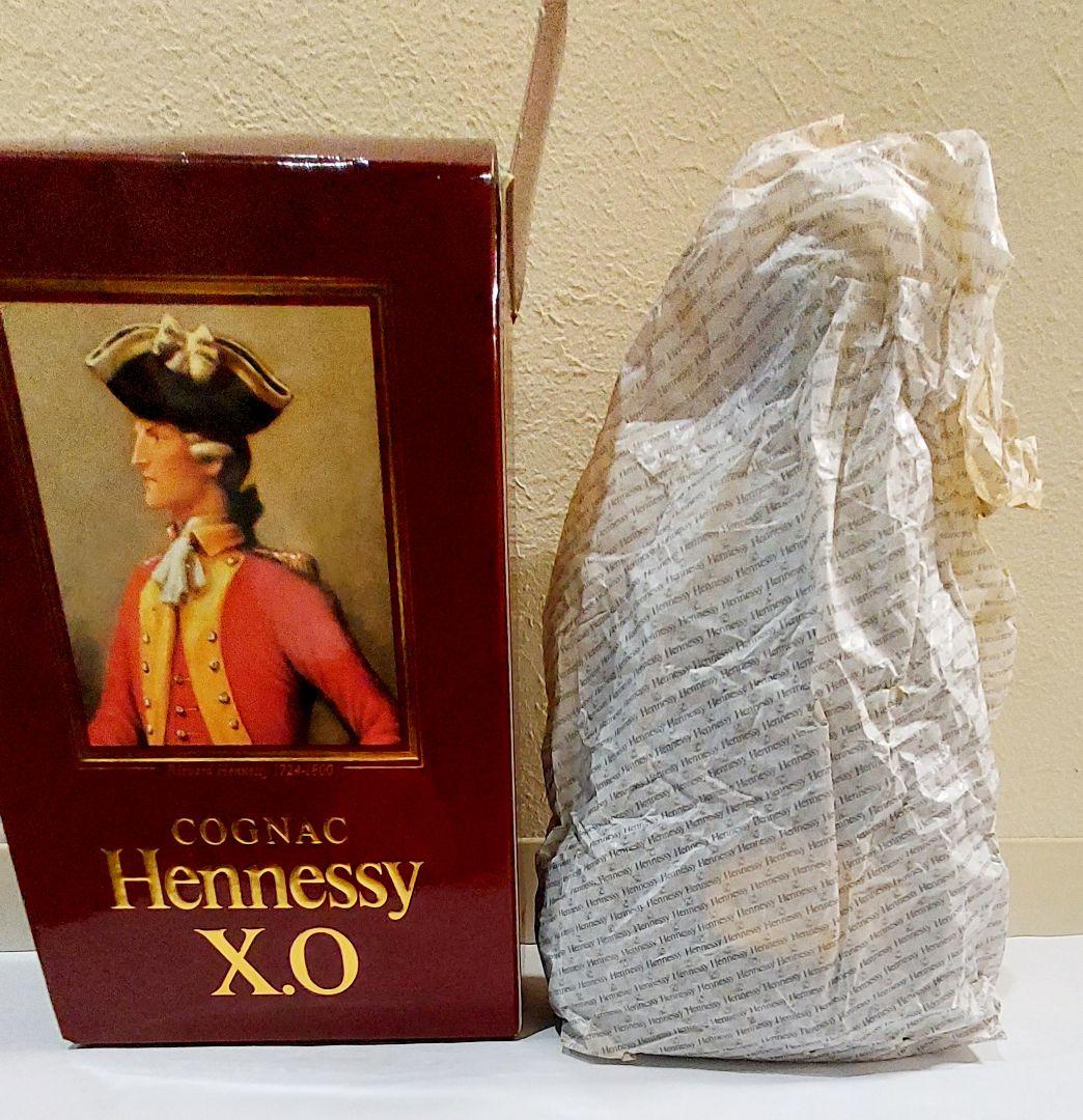 Hennessy X.O. コニャック 700ml 古酒グリーンボトル　ヘネシー