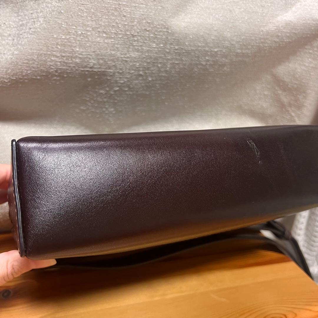 マザーハウス アンティークソラ2 ダークブラウン　ショルダーバッグ　ボディバッグ