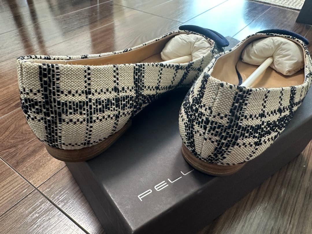 PELLICO チェック柄 パンプス