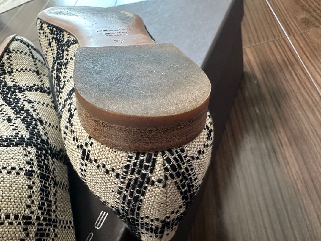 PELLICO チェック柄 パンプス