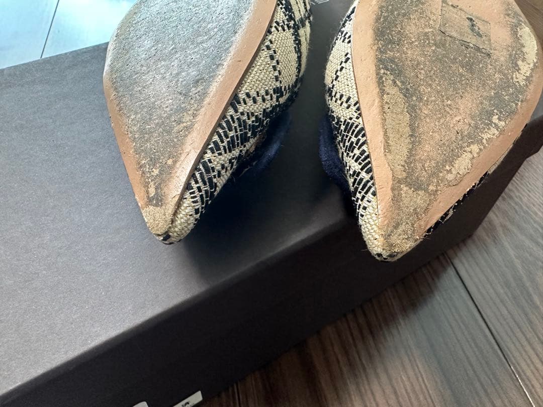 PELLICO チェック柄 パンプス