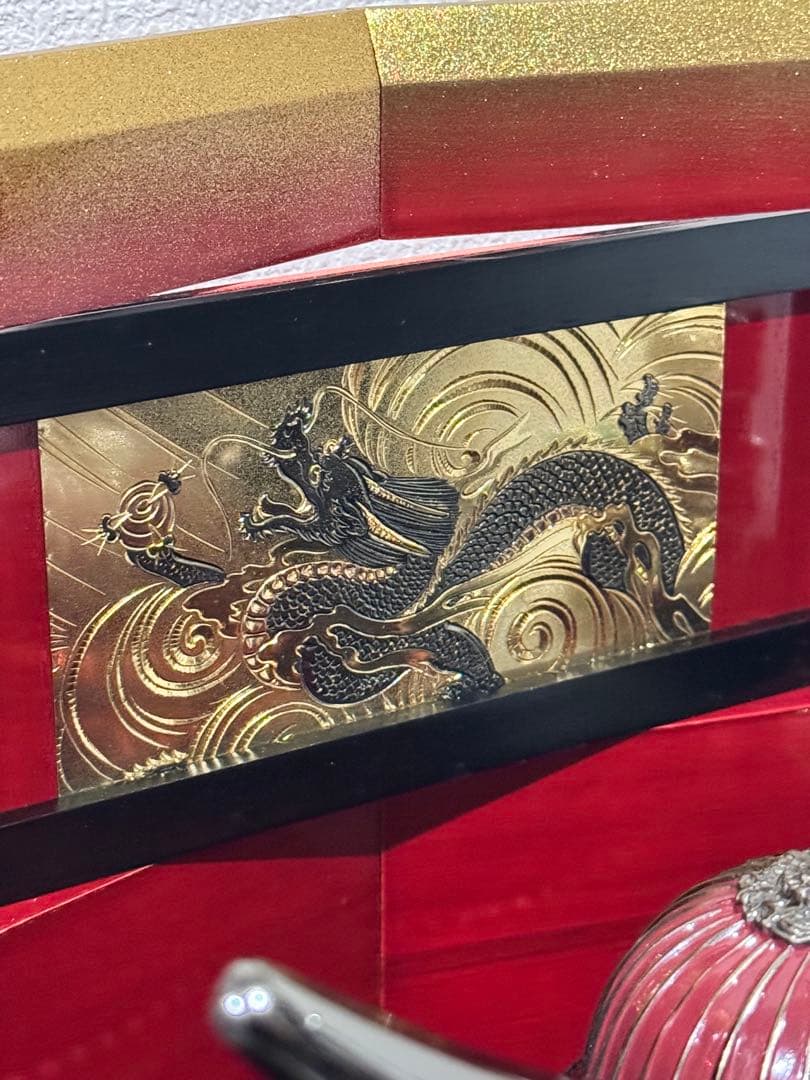 特選　御兜飾り 上杉謙信　兜　清月 ／ 清月 作　オルゴール