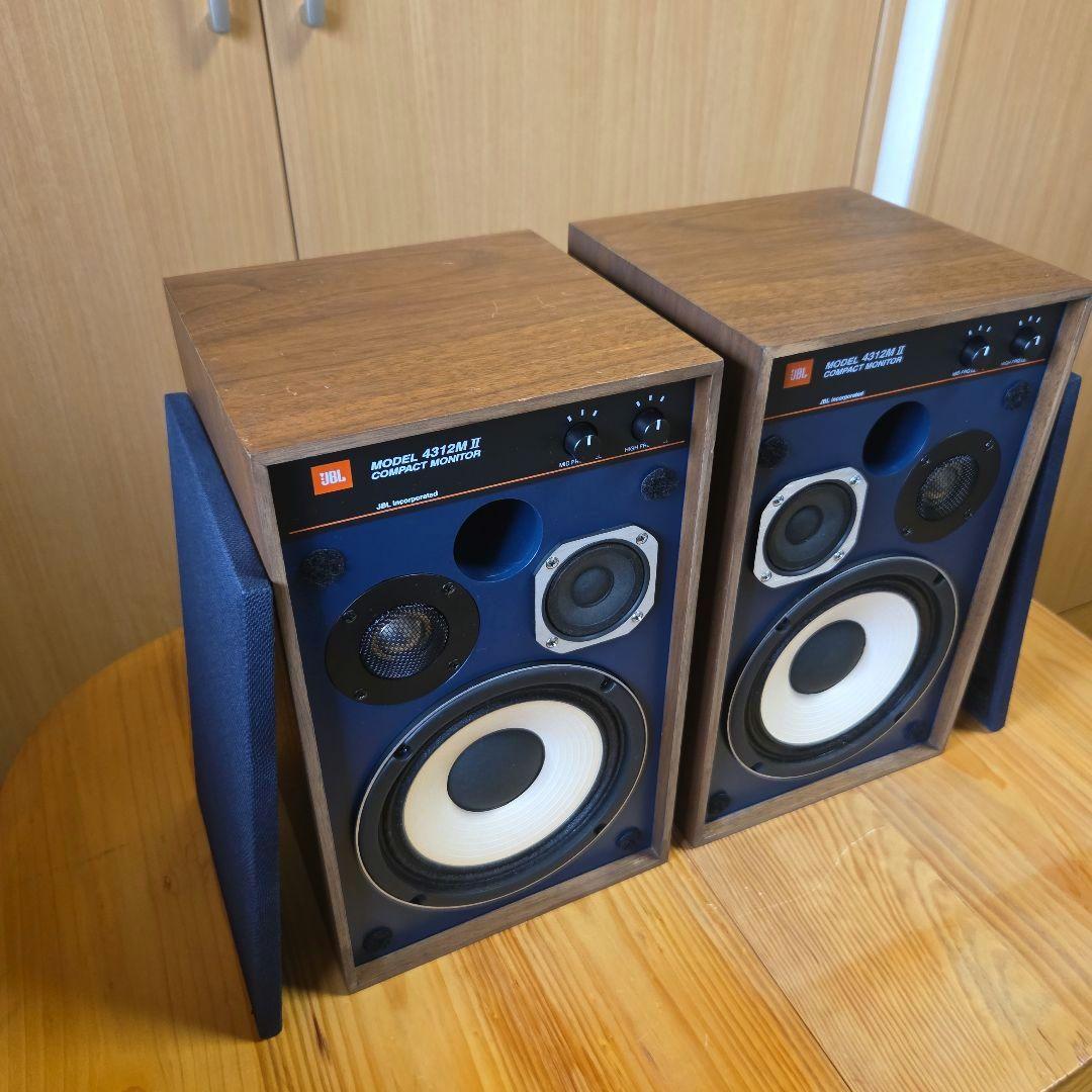 【完動品】JBL 4312MⅡ ペア スピーカー 音出し良好