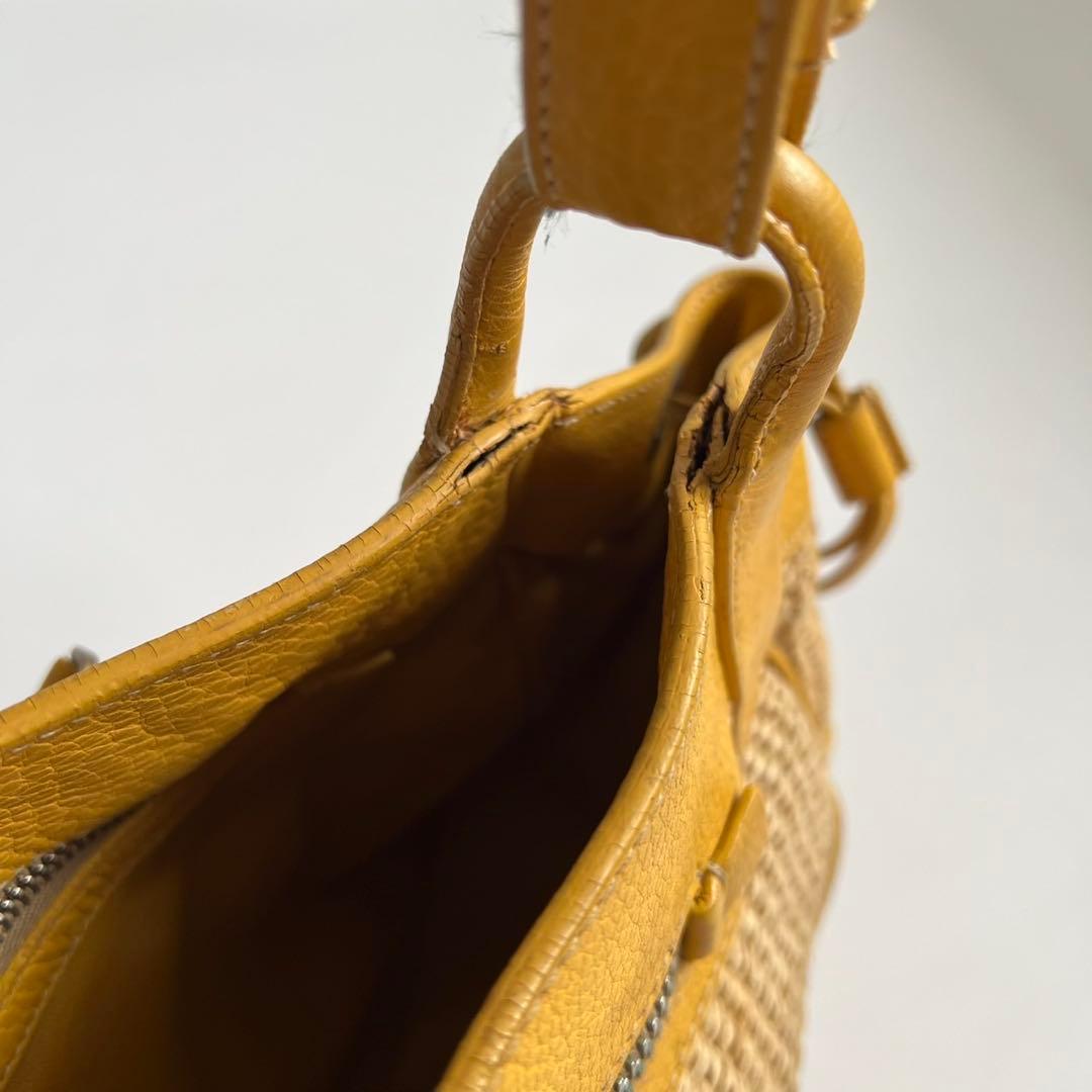 バッグ PRADA VITELLO DIANO WOVEN SHOULDER BAG