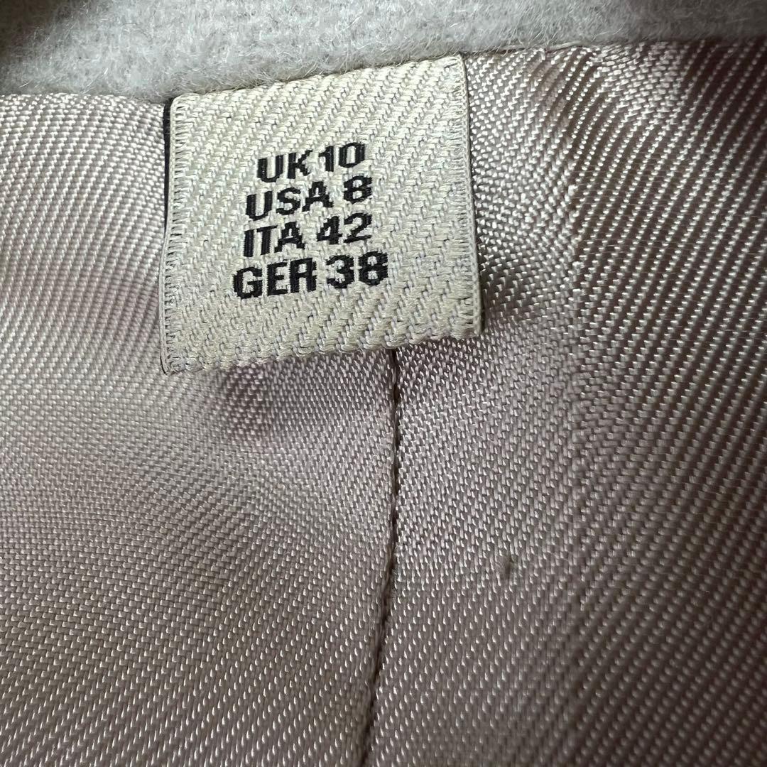 極美品♡カシミヤ　バーバリーロンドン　ベルテッドコート　ベージュ　2L