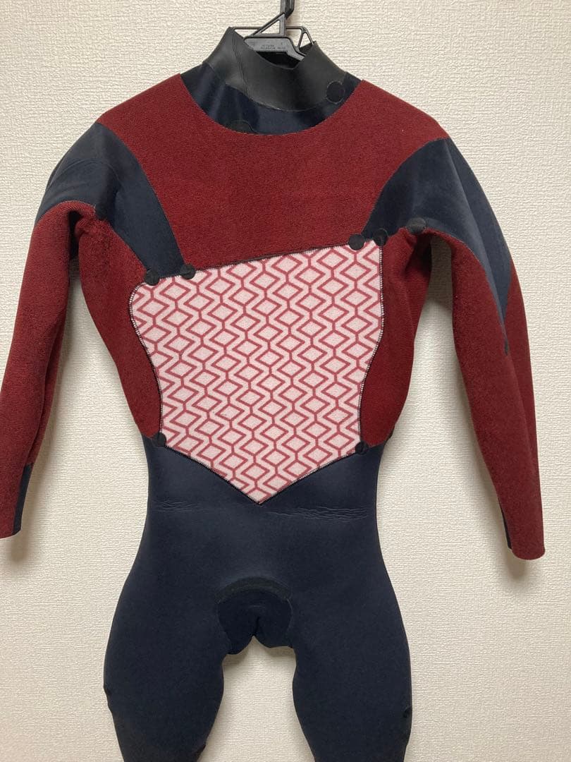 クイックシルバー　ウェットスーツ　セミドライ