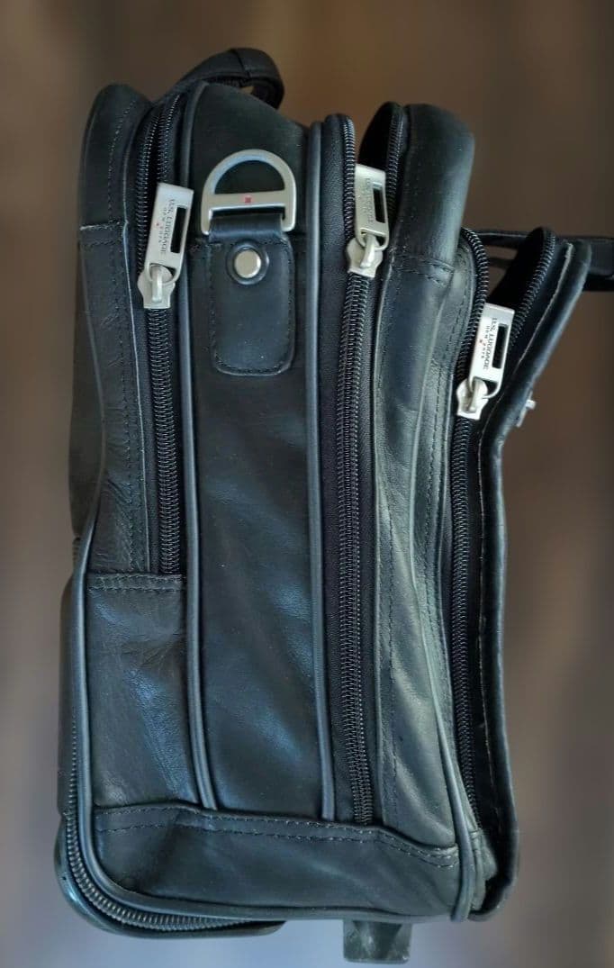 柔らかい高級本革3way自立キャリーオンバッグ　US LUGGAGE N.Y.