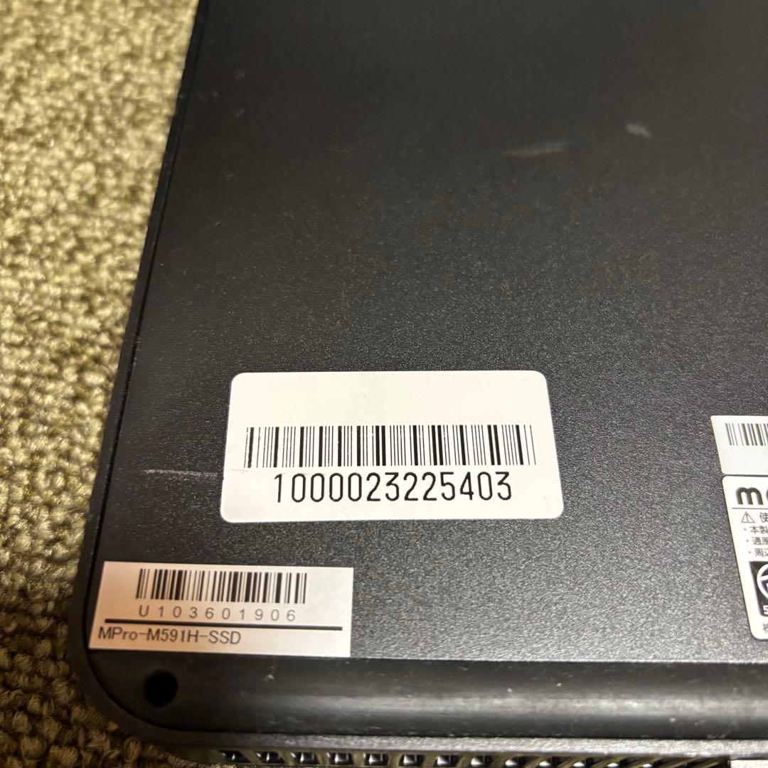 ミニPC MousePRO M591H-SSD Core-i5-7200U Win11