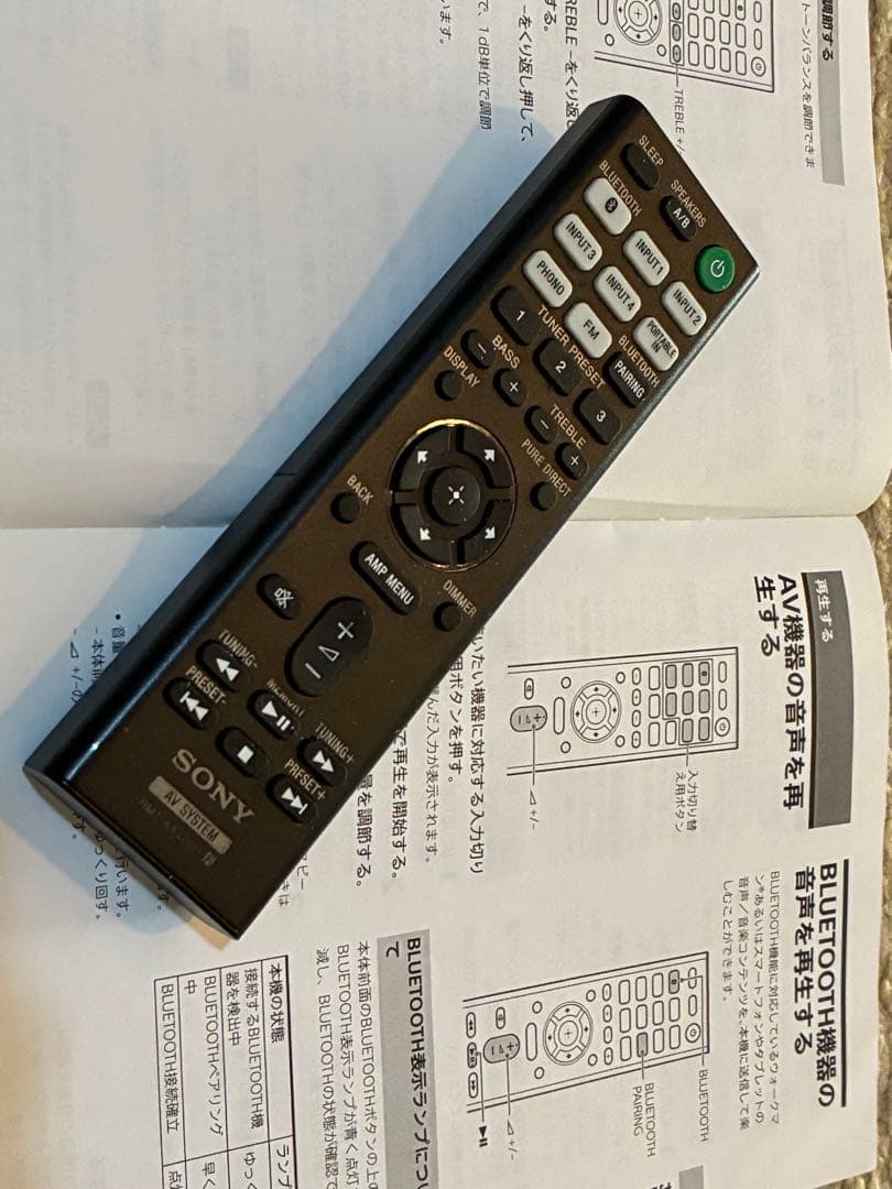 ソニー　プリメインアンプ