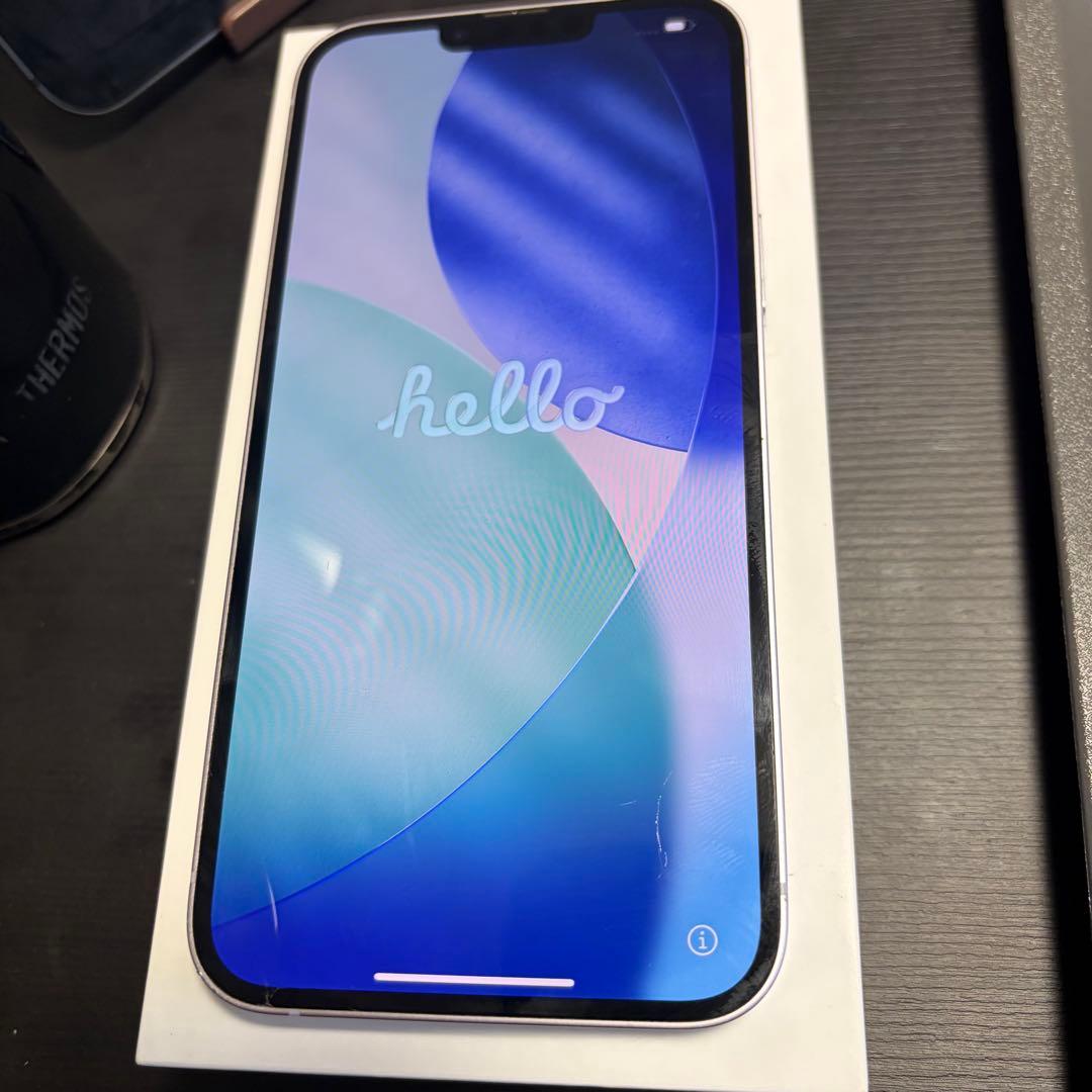 Apple iPhone 14PLUS 256GB パープル　simフリー