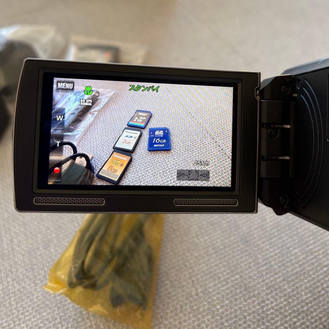 ⭐︎ソニー HDビデオカメラ⭐︎HDR-PJ590V バッテリー2個付 SDカード付