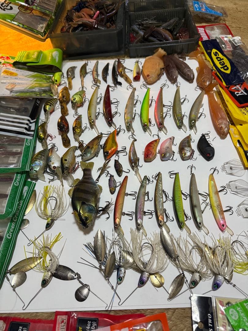 バス釣り　引退セット