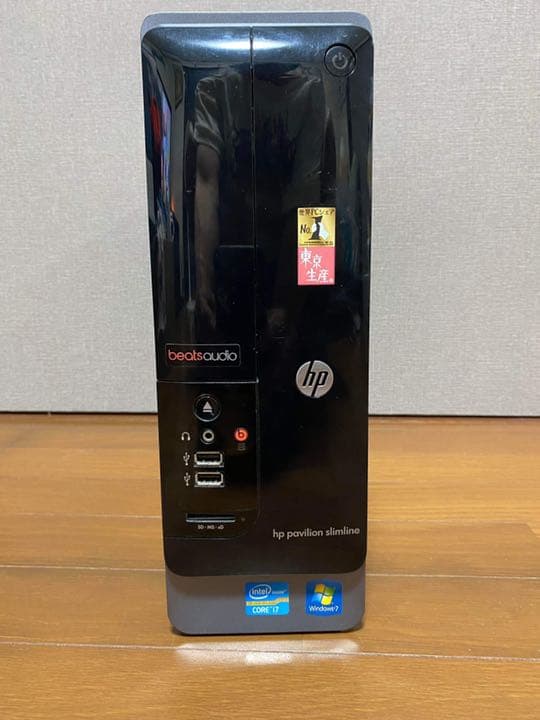 HPパビリオンスリムラインコアi74GBRAM DVDなしHDDもなし