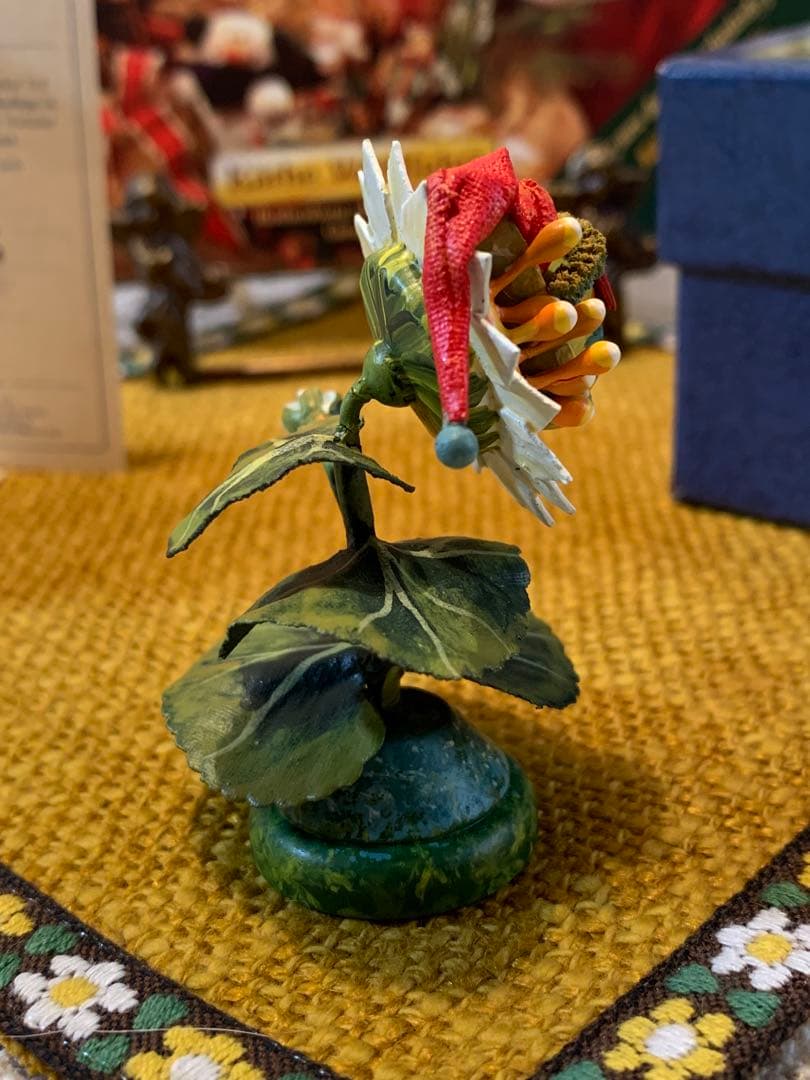 ドイツ製　木製人形　ケーテウォルファルト社の2001年度限定の妖精の赤ちゃん！