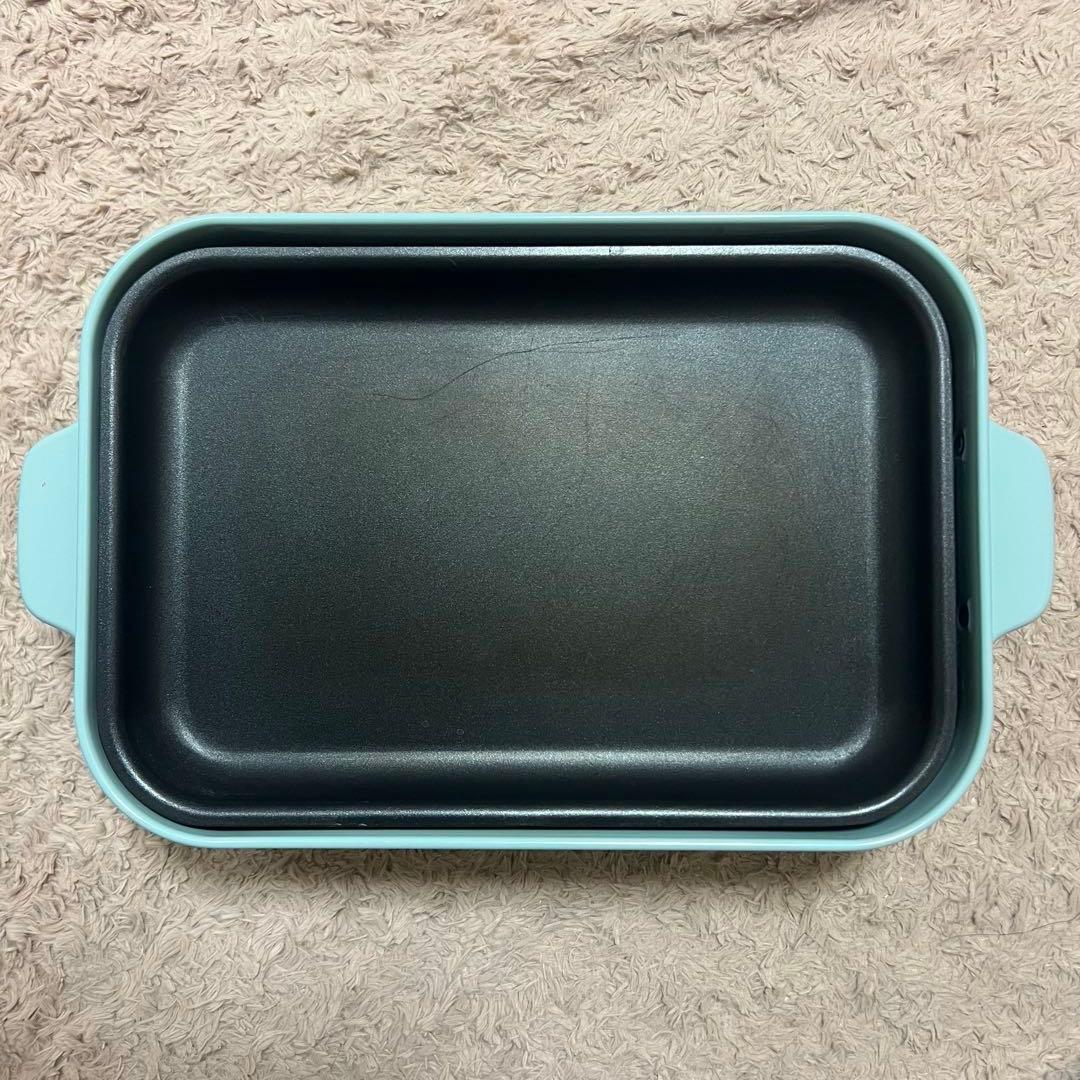 BRUNO コンパクトホットプレート⭐︎セラミックコート鍋付き