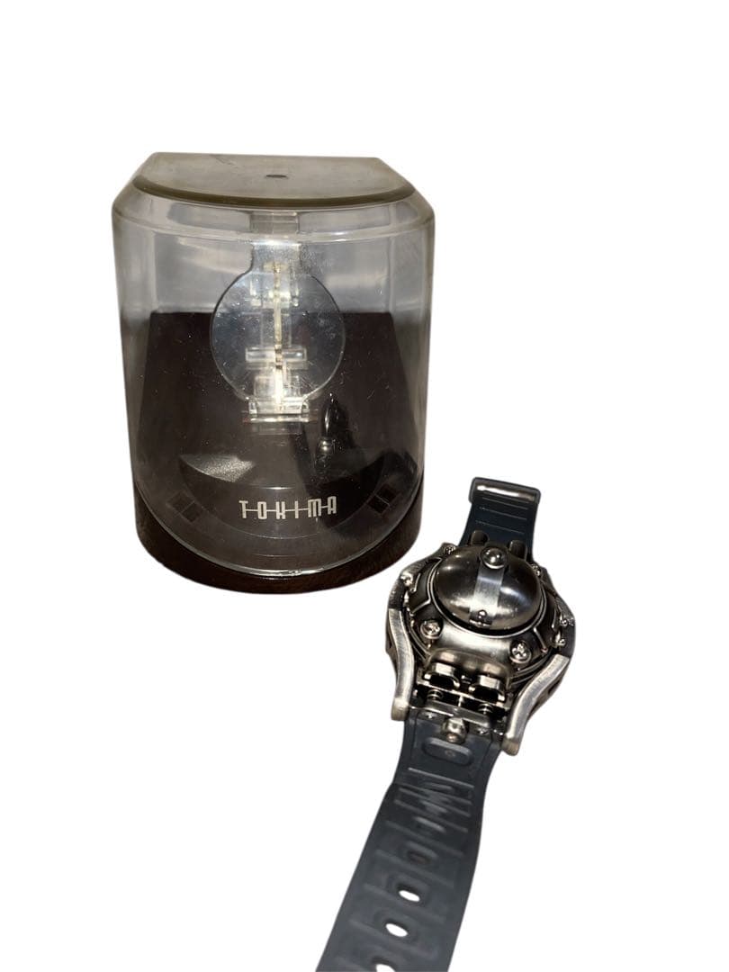希少✨ バンダイ トキマ スチームヘッド 腕時計 ウレタンベルト 復刻版