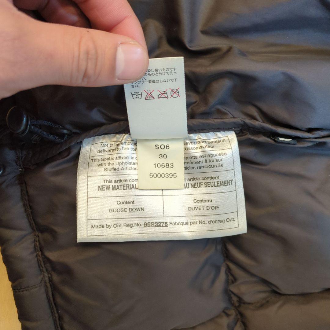 ノースフェイス ダウンジャケット XS 短丈