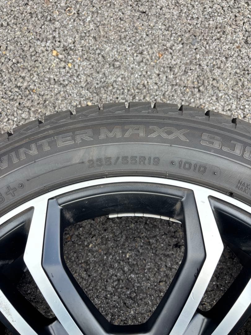 ボルボ　XC90　スタッドレス　DUNLOP　235/55R19