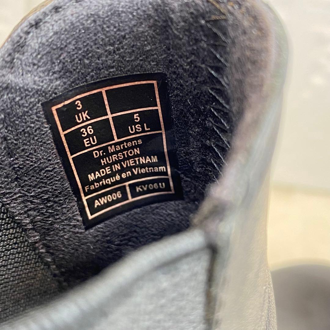 【美品】Dr.Martens HURSTON 厚底 サイドゴアブーツ 22cm