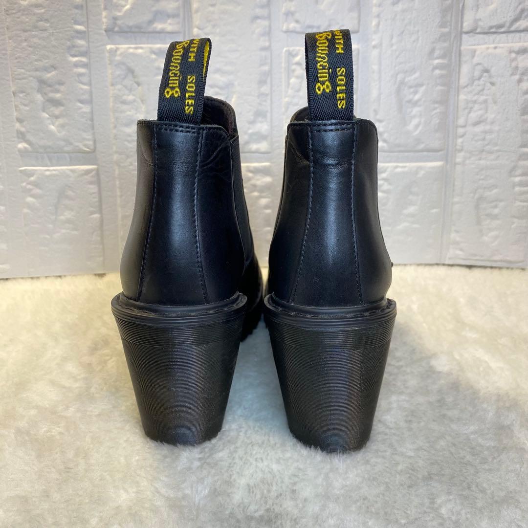 【美品】Dr.Martens HURSTON 厚底 サイドゴアブーツ 22cm