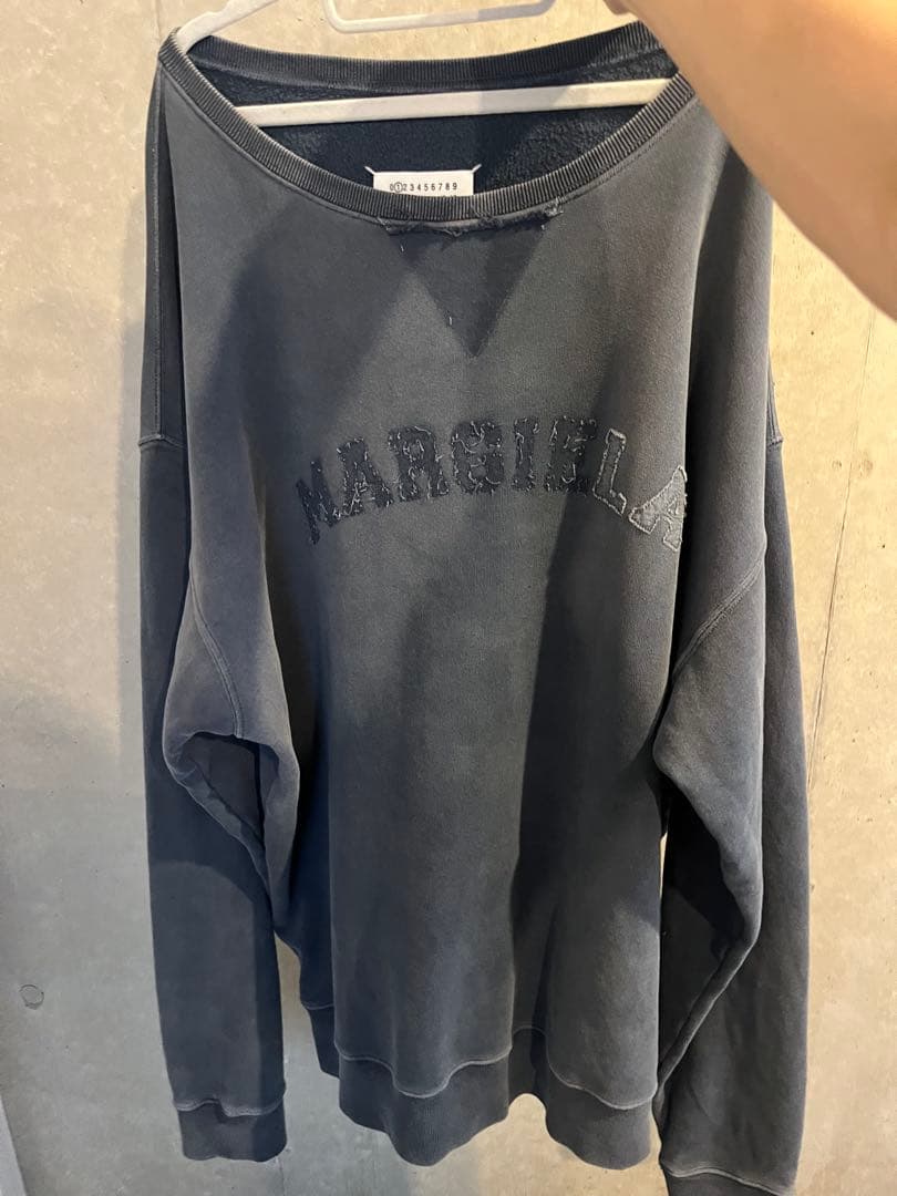マルジェラ ヴィンテージ加工スウェット