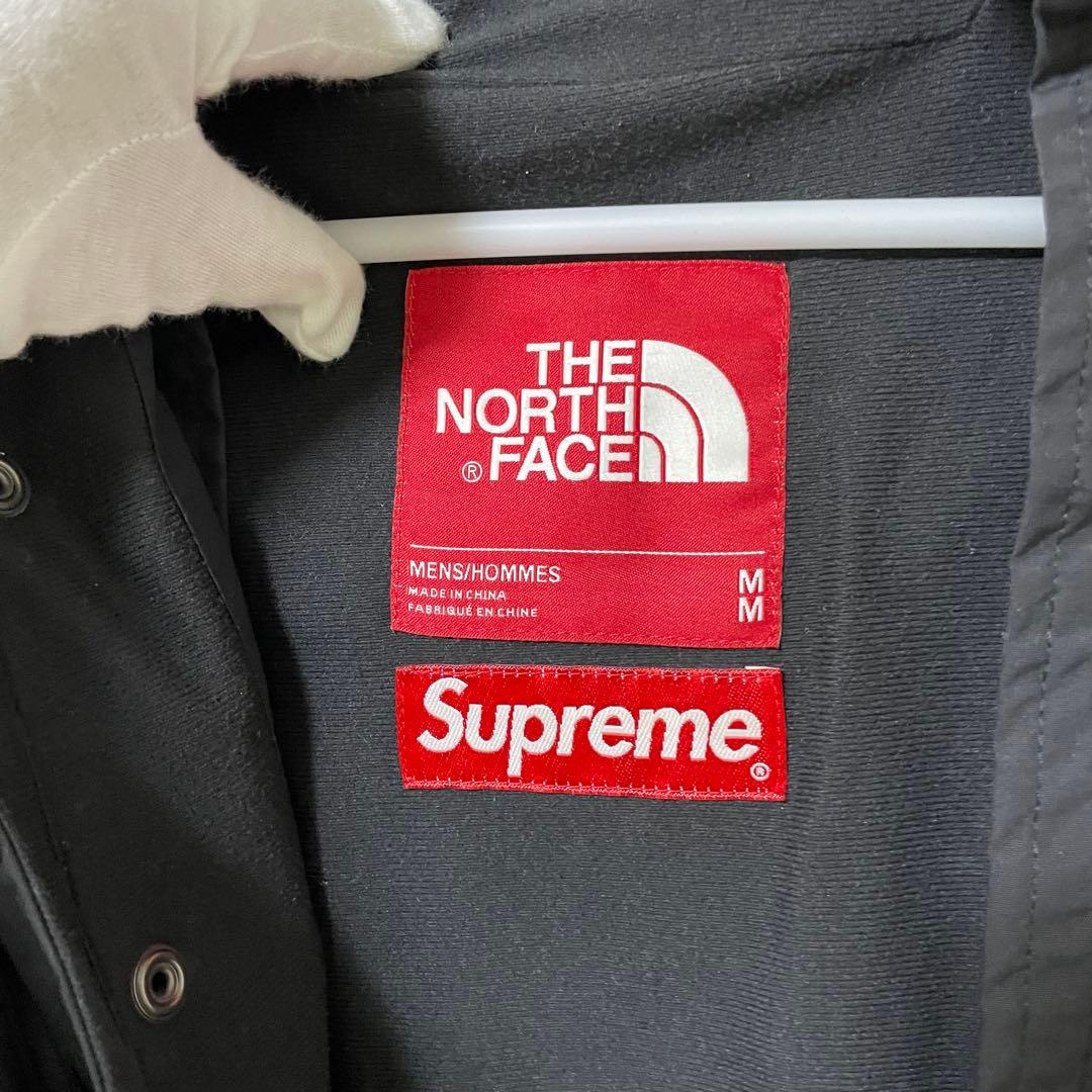 STEEP TECHシュプリーム ザノースフェイス フーディジャケット ブラック