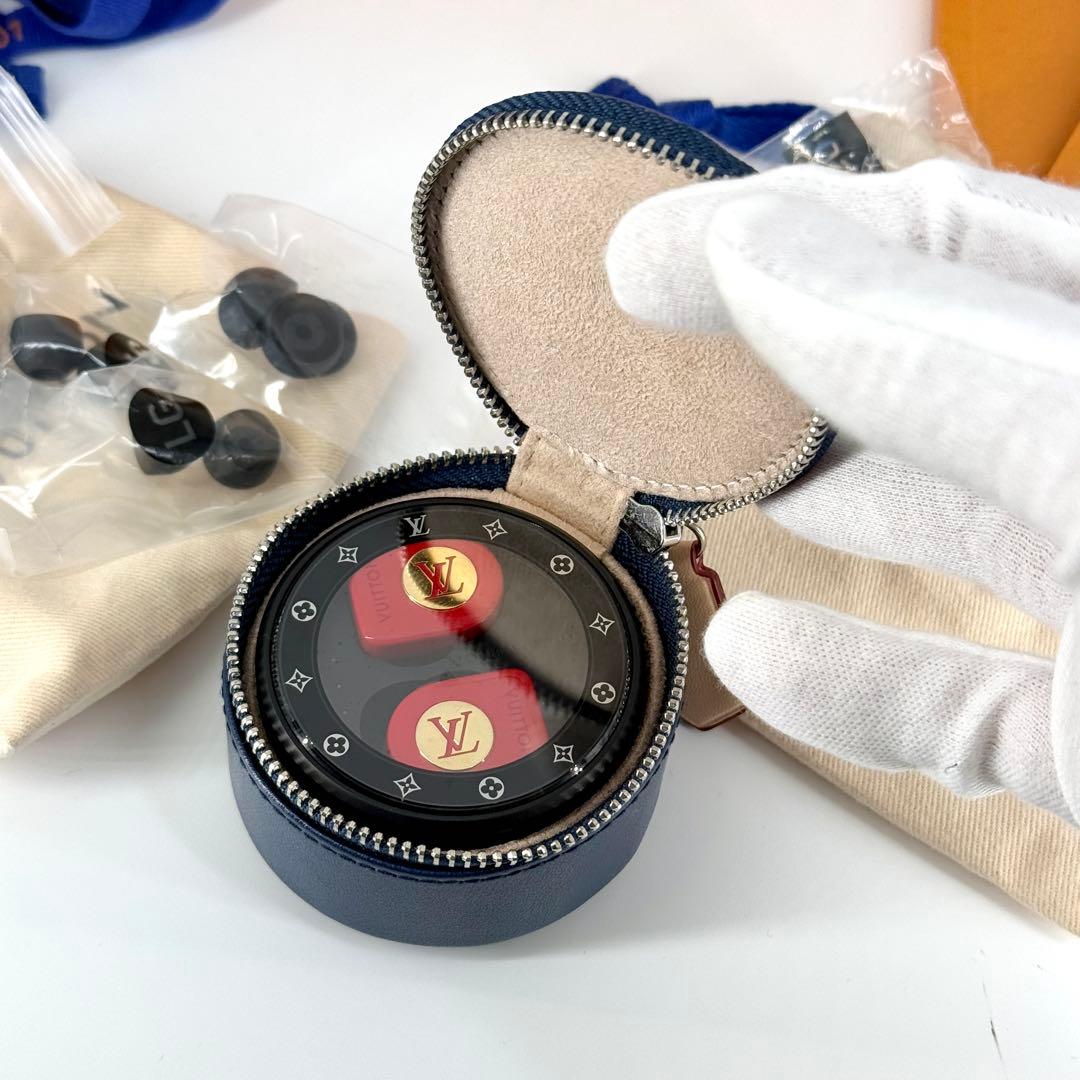 美品 ルイヴィトン ホライゾン ワイヤレス イヤホン QAB130 レッド 赤