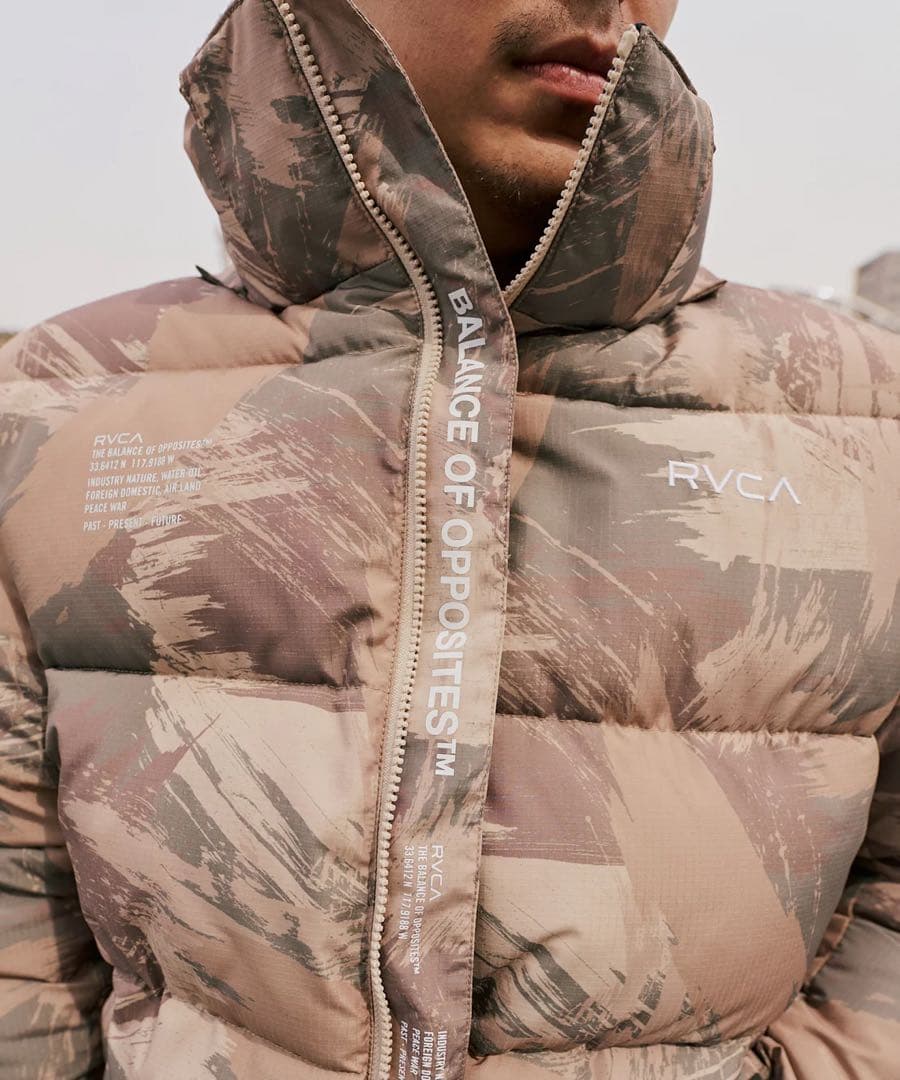 【新品】タグ付き 美品 ルーカ RVCA ダウン【Mサイズ】16000円本日まで