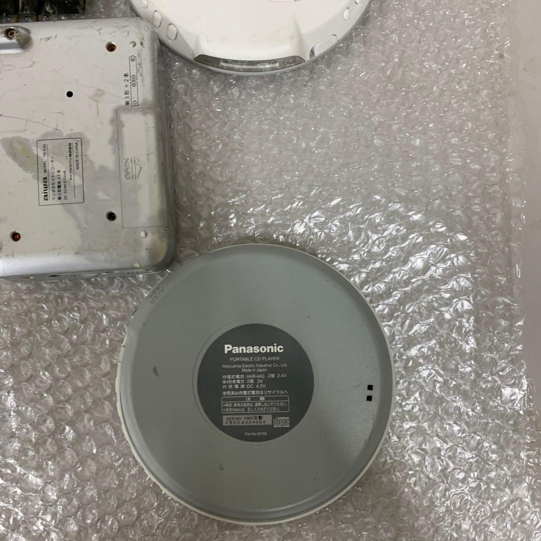 ポータブルCDプレーヤー.カセットプレーヤー.ラジオ.まとめ売り