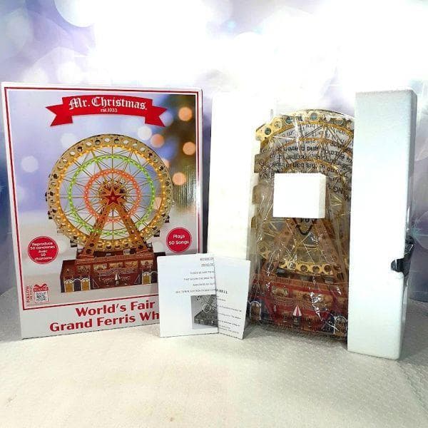 新品 ミスタークリスマス 大観覧車 オルゴール メーカー直輸入品 レトロ
