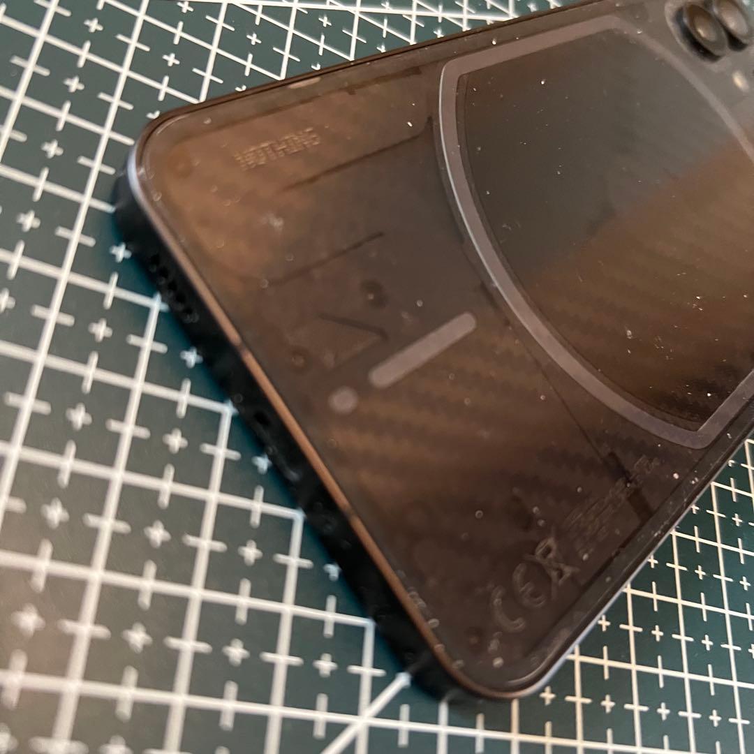 美品　nothing phone 1 黒　12GB+256GB