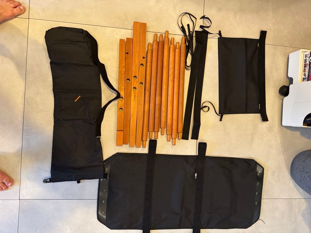 美品　バリスティクス CHAIR 1987 チェア BAA-2301 ブラック