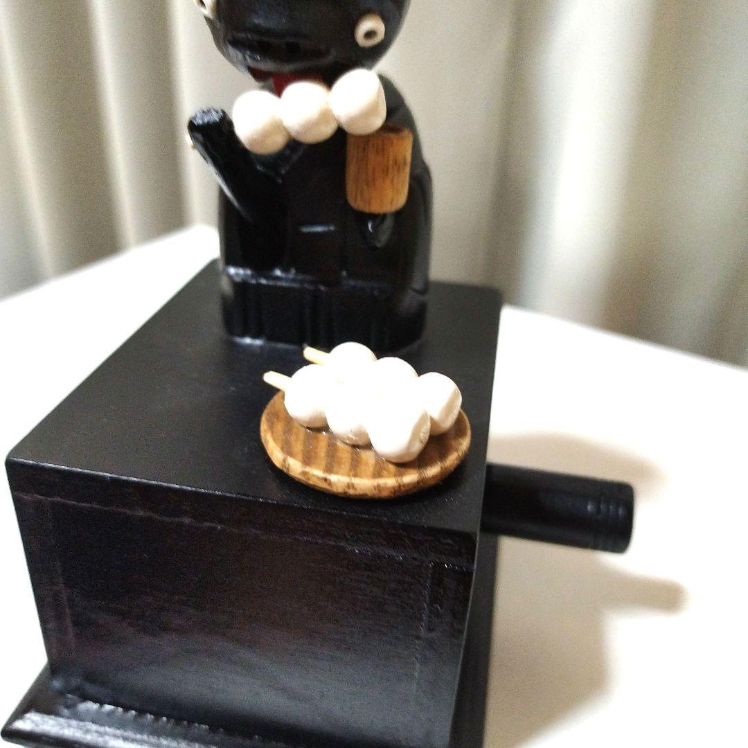 【新品未使用品】〘郷土玩具〙神戸カラクリ人形 木製